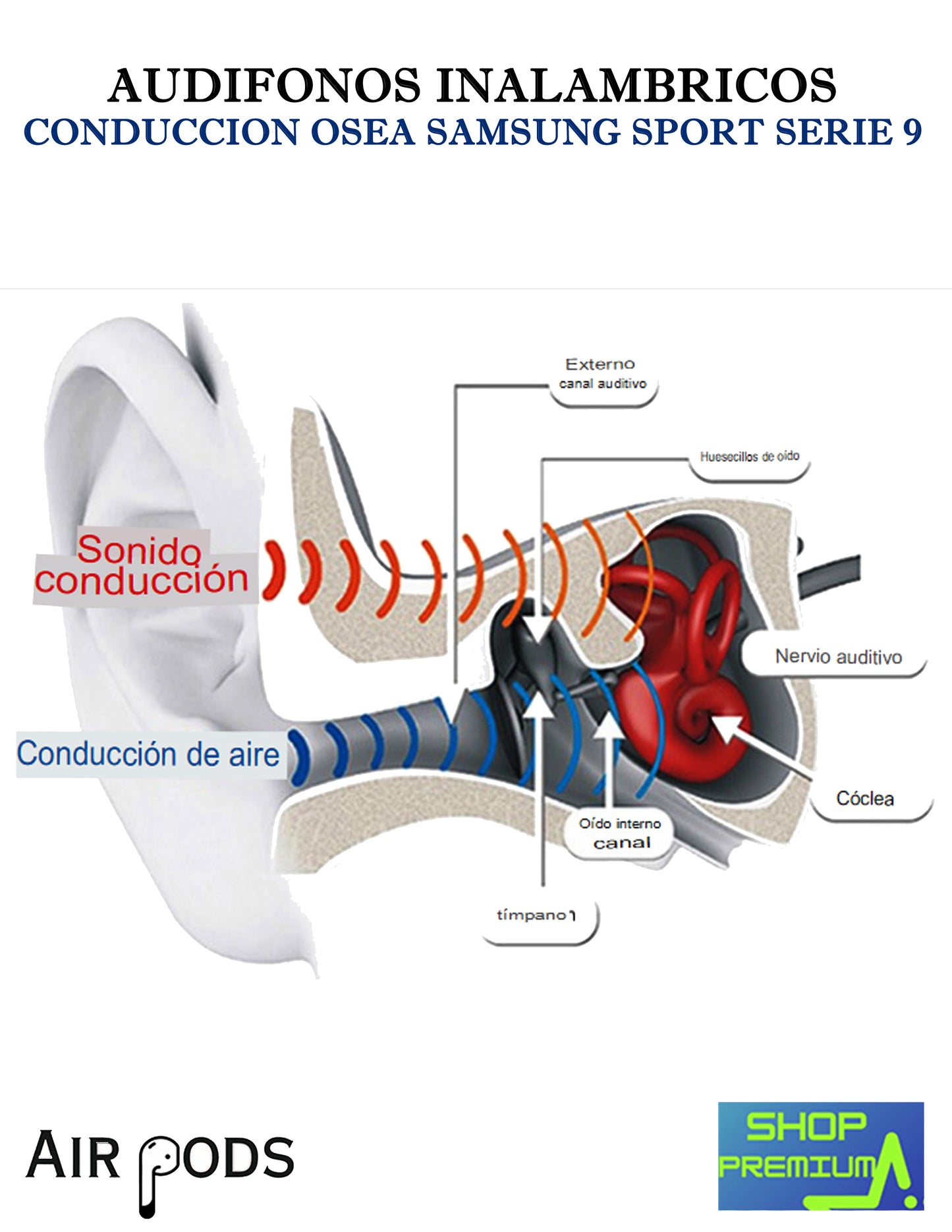 Audifonos Samsung Conduccion Osea