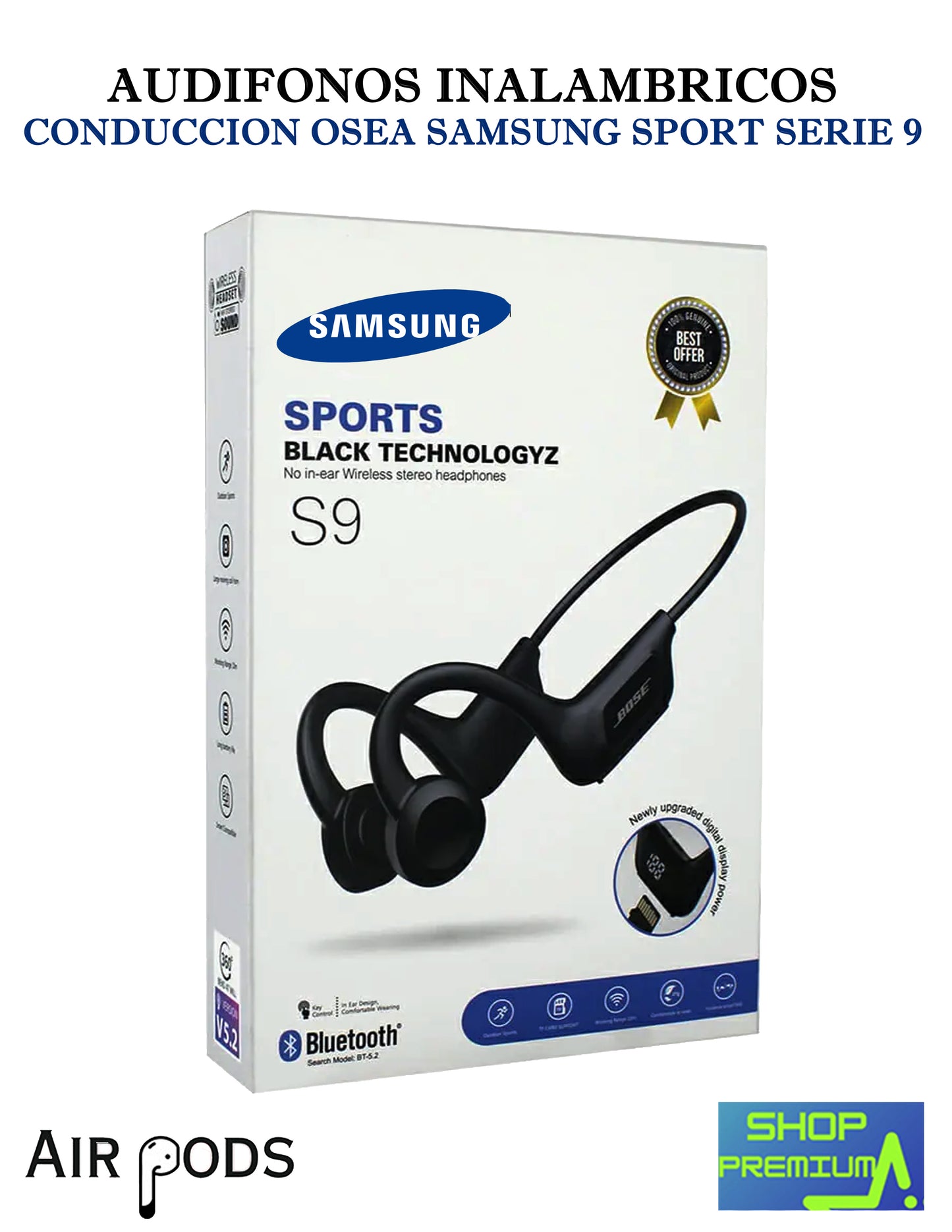 Audifonos Samsung Conduccion Osea