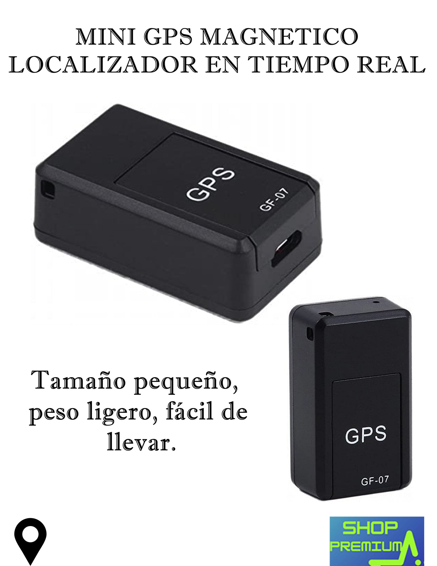 MINI GPS LOCALIZADOR RASTREADOR GRABADOR DE LLAMADAS