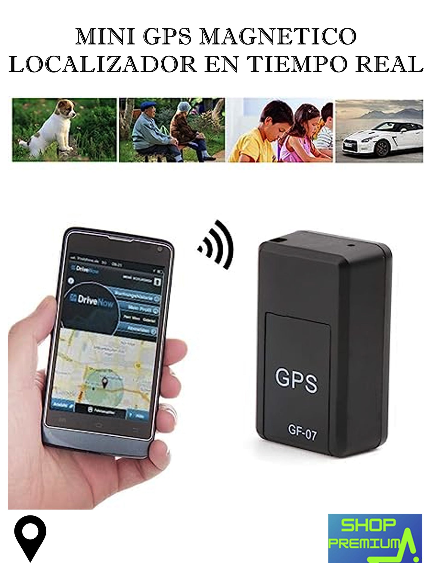 MINI GPS LOCALIZADOR RASTREADOR GRABADOR DE LLAMADAS