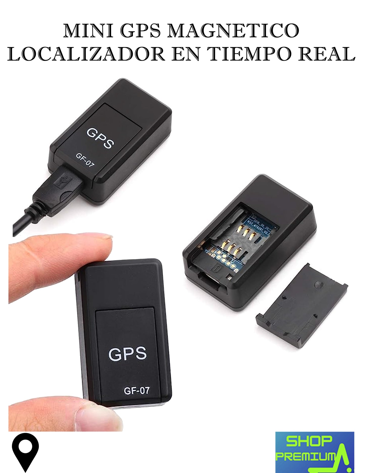 MINI GPS LOCALIZADOR RASTREADOR GRABADOR DE LLAMADAS